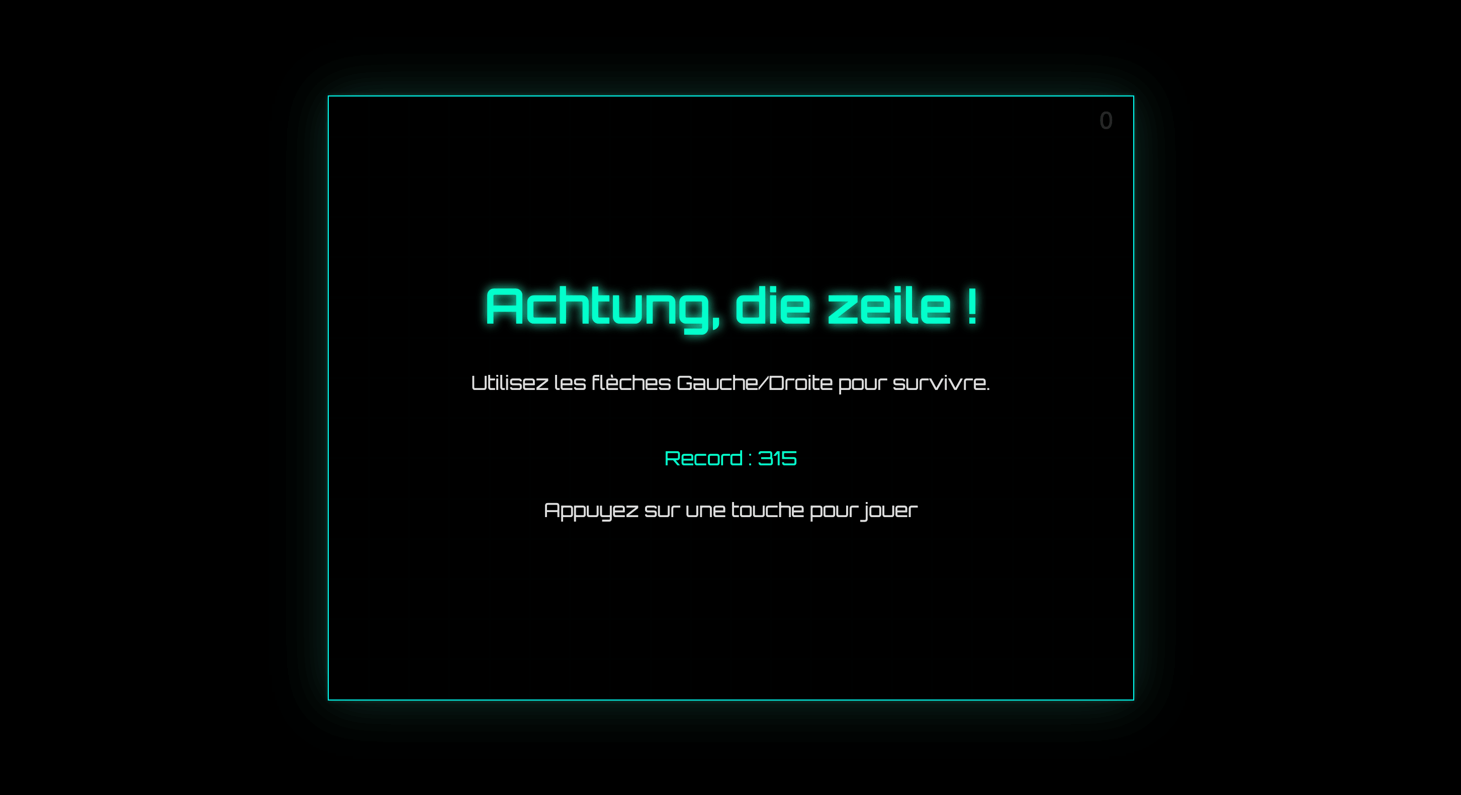 illustration achtung die zeile